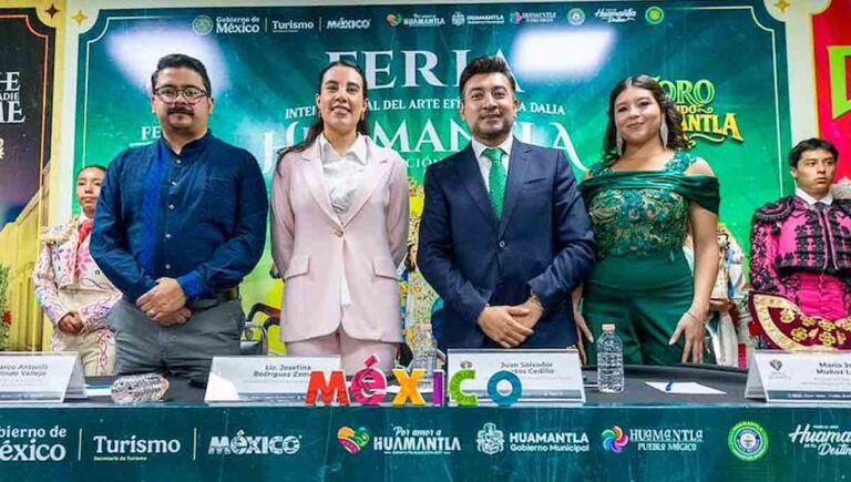 Feria Internacional del Arte Efímero y la Dalia Huamantla 2026 conferencia