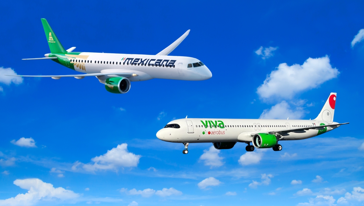 MEXICANA Y VIVA VUELOS AIFA