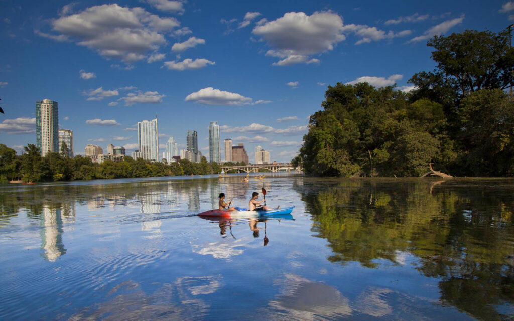 Austin-Kayaking on Lady Bird Lake courtesy Visit Austin (1)
