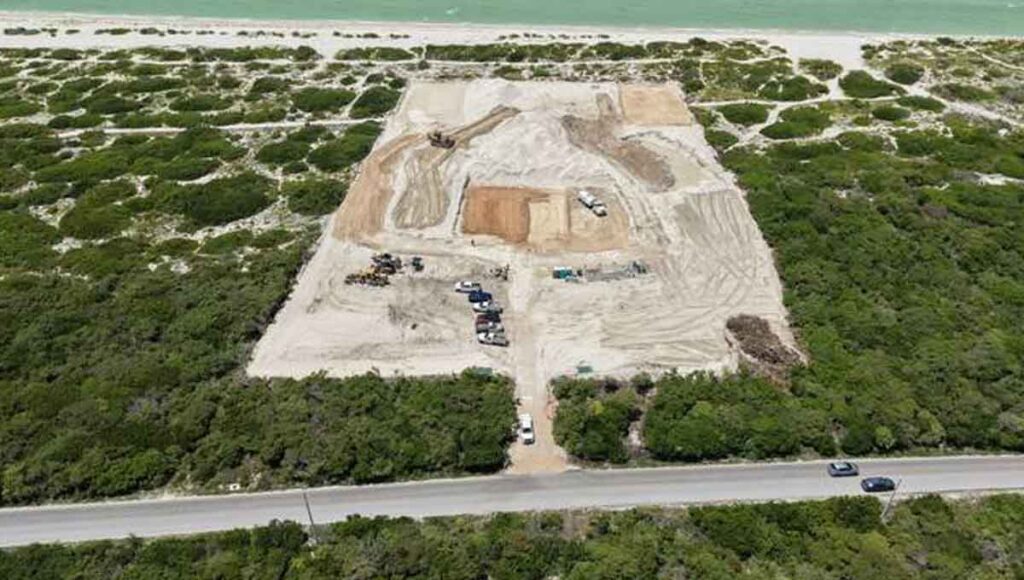 Profepa clausura Las Dunas Progreso Yucatán