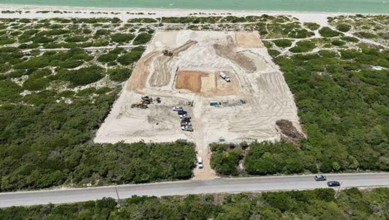 Profepa clausura Las Dunas Progreso Yucatán