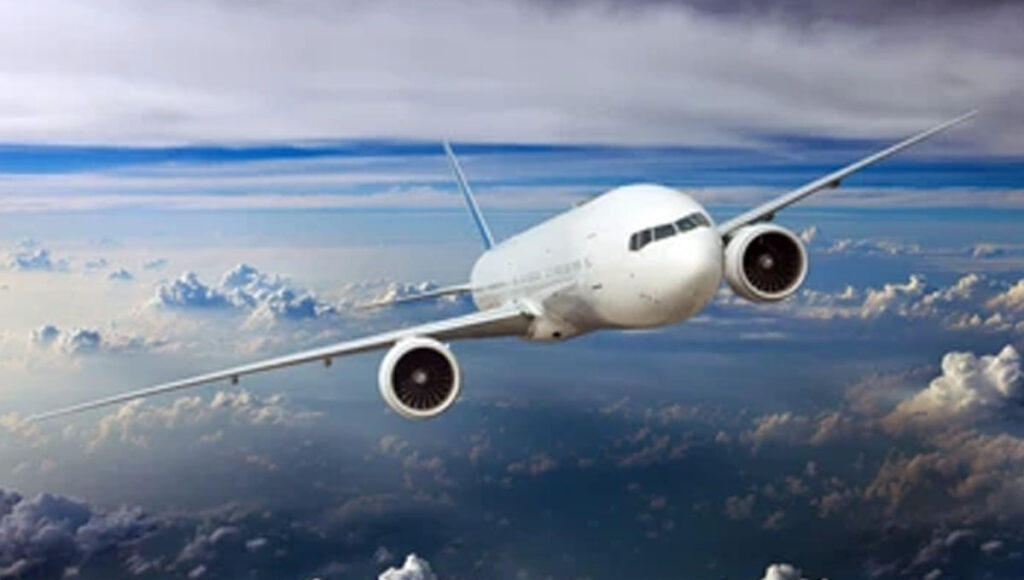 avión volando