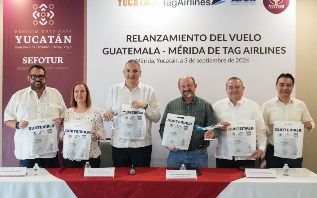 TAG Airlines Relanzamiento del vuelo Guatemala - Mérida (1)