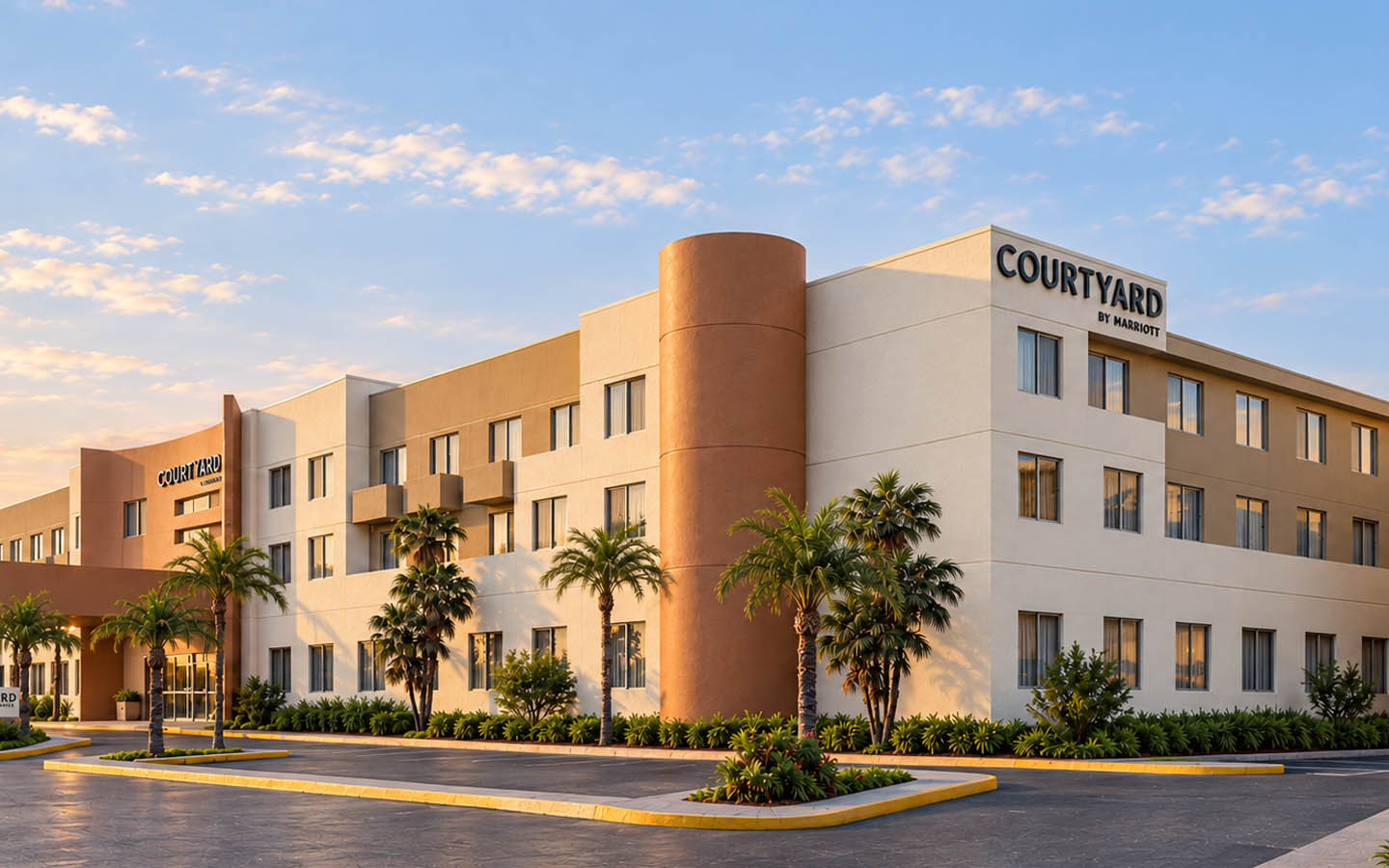 Courtyard by Marriott Playa del Carmen fachada