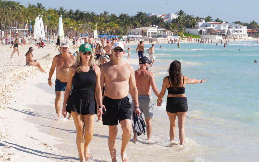 turistas internacionales México 2